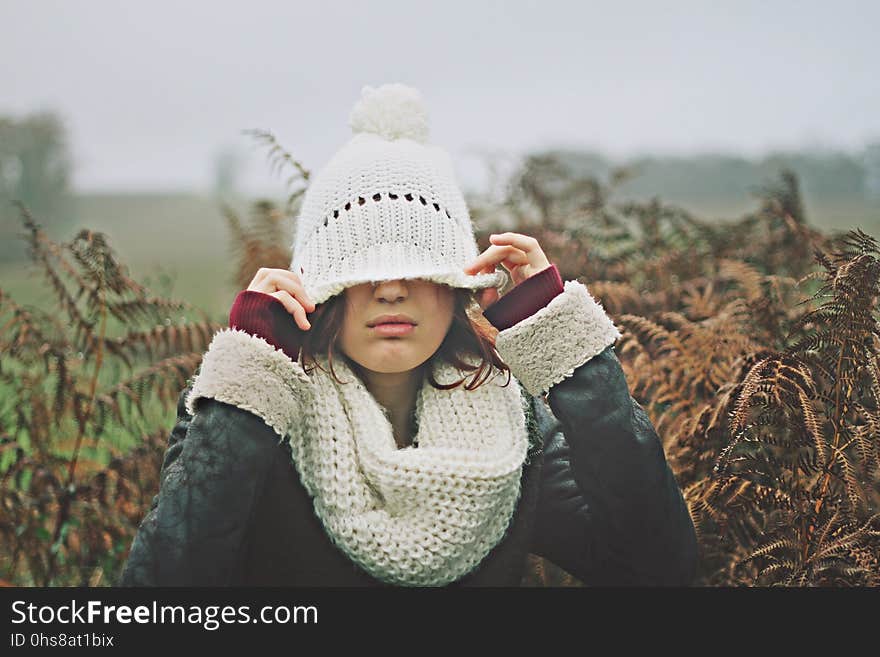 Winter, Girl, Headgear, Photography