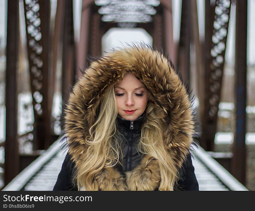 Fur Clothing, Fur, Beauty, Girl