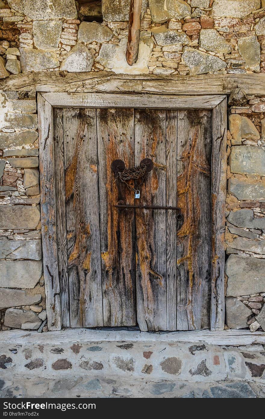 Wall, Wood, Ancient History, Door