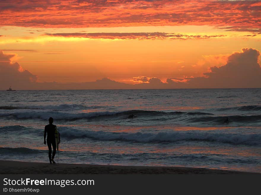 Sunrise at Tamarama beach. Sunrise at Tamarama beach