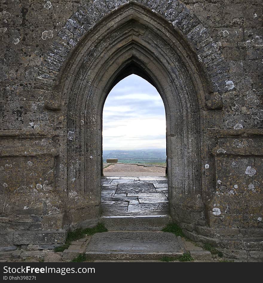 Arch, Ruins, Historic Site, Wall