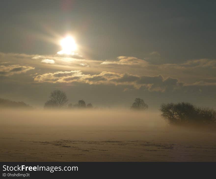 Sky, Sunrise, Atmosphere, Morning