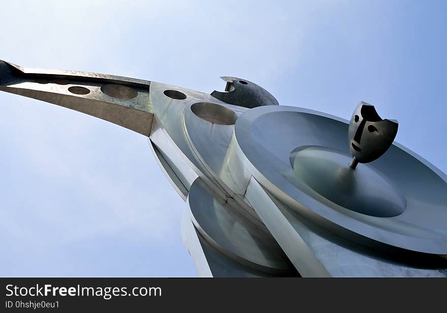 Mode Of Transport, Sky, Propeller, Aircraft