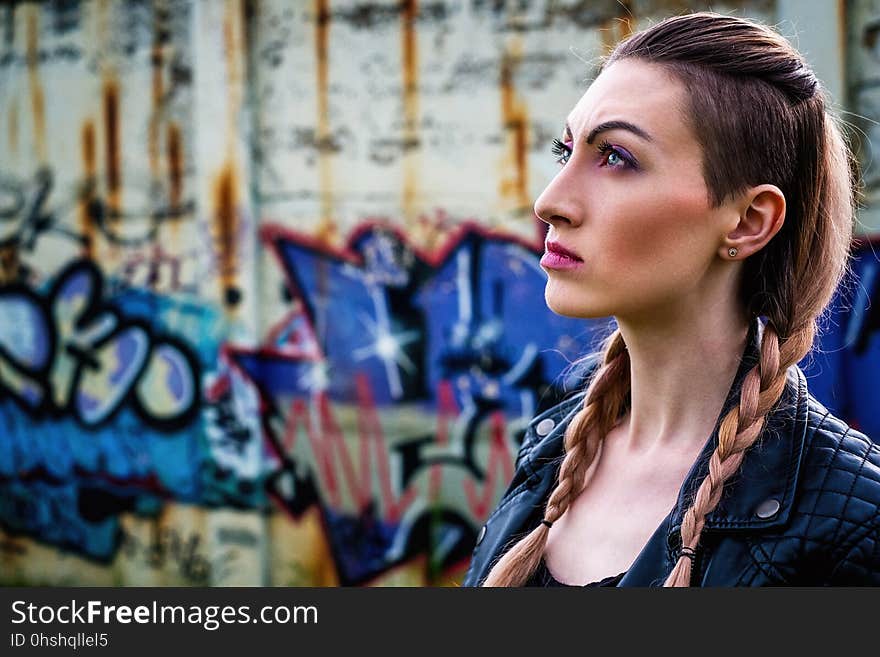 Blue, Girl, Portrait, Portrait Photography