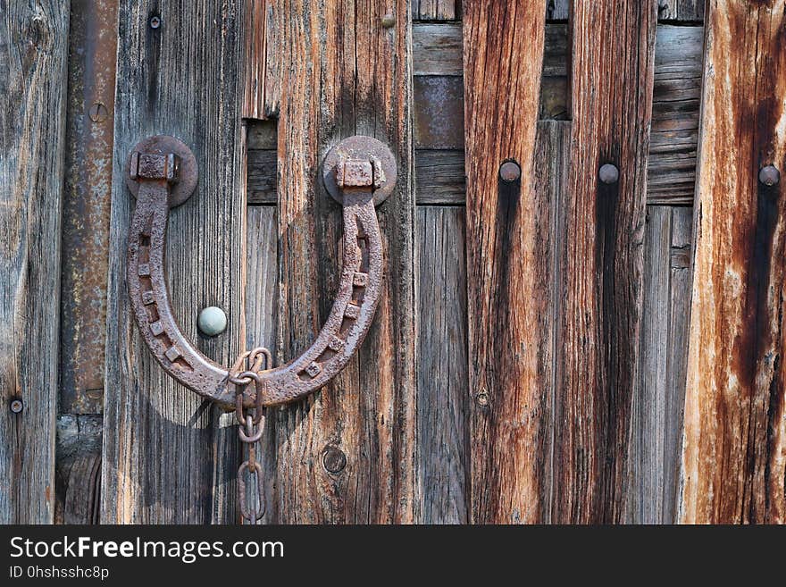 Wood, Iron, Metal, Rust