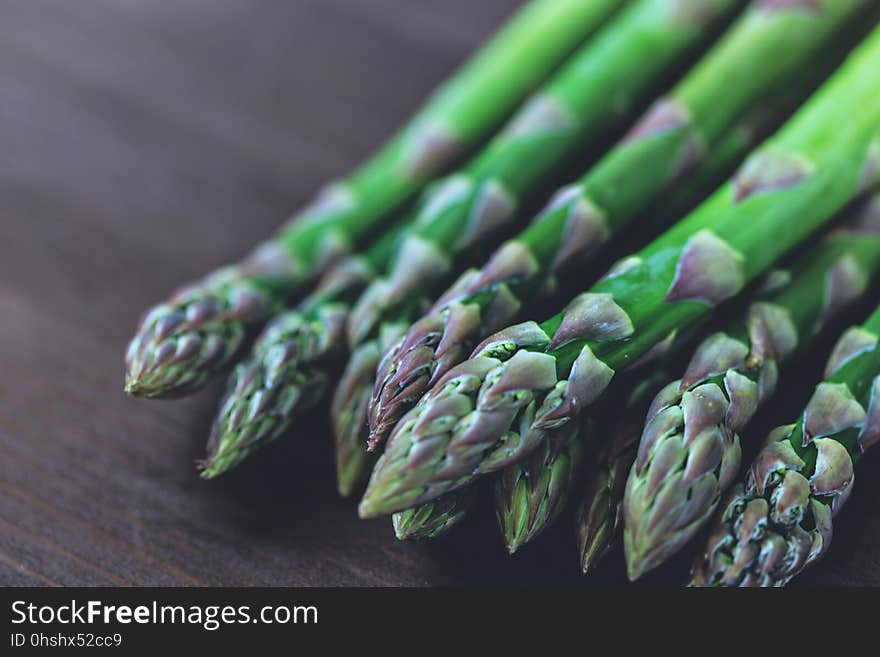 Close Up, Asparagus, Vegetable, Produce