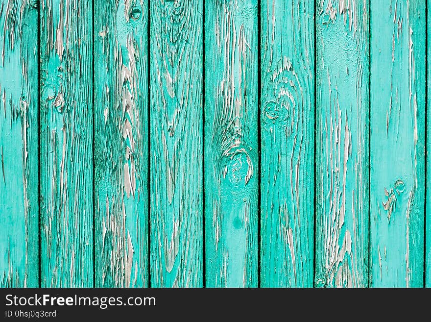 Blue, Green, Aqua, Wood