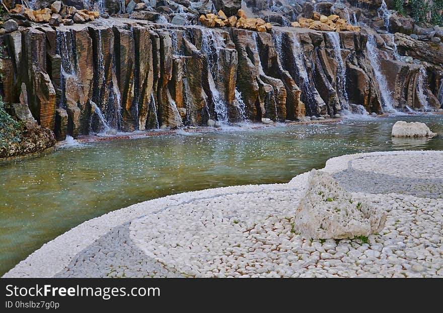 Water, Body Of Water, Waterfall, Watercourse