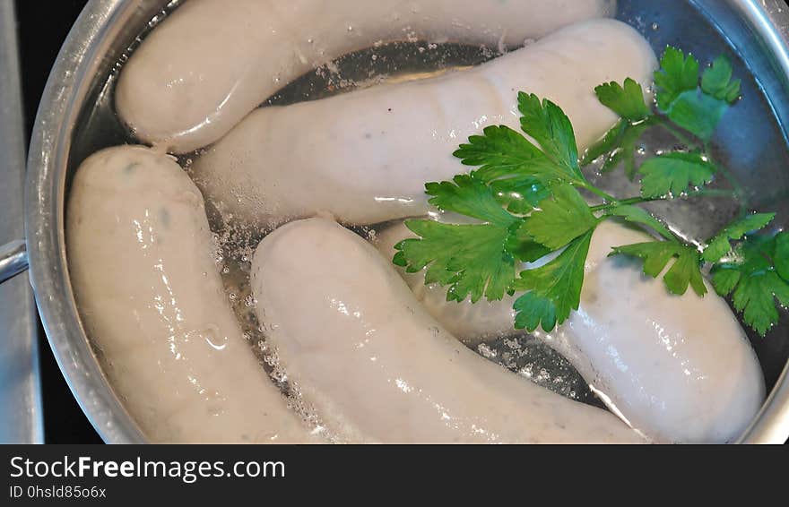 Dish, Animal Source Foods, Weisswurst, Recipe