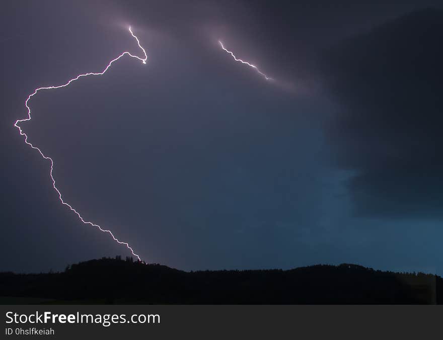 Thunder, Sky, Lightning, Atmosphere