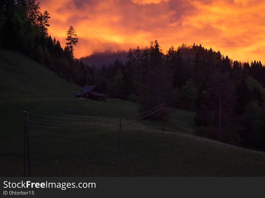 Nature, Sky, Wilderness, Dawn