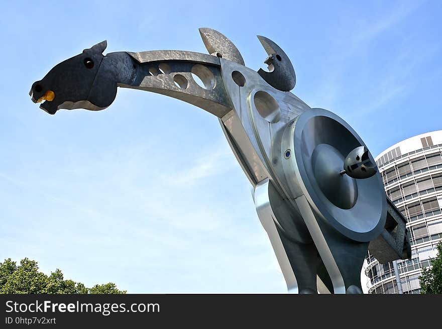 Landmark, Mode Of Transport, Sculpture, Sky