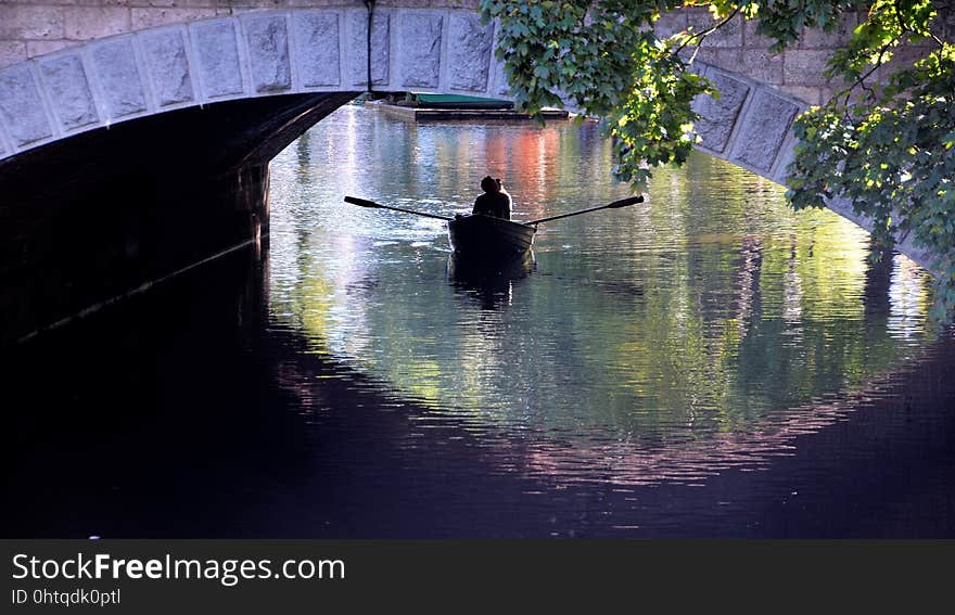 Reflection, Water, Waterway, Water Resources