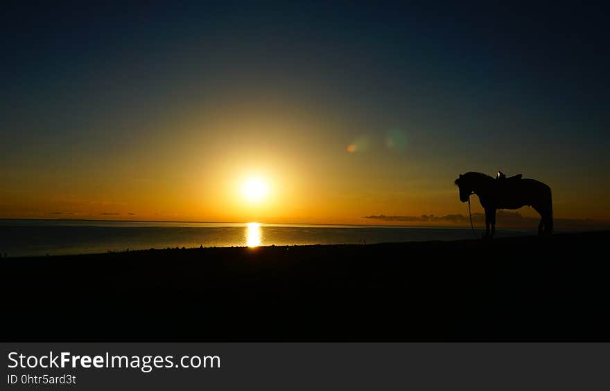 Sunrise, Horizon, Sky, Sunset