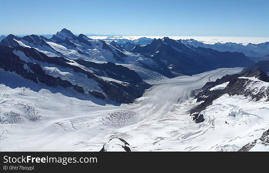 Mountain Range, Mountainous Landforms, Mountain, Ridge