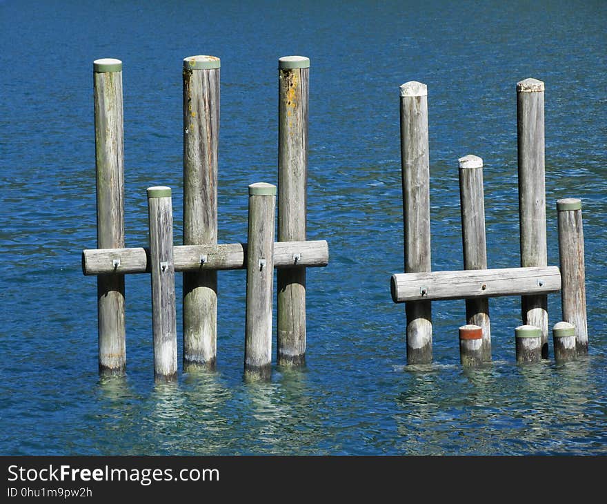 Water, Sea, Fixed Link, Wood