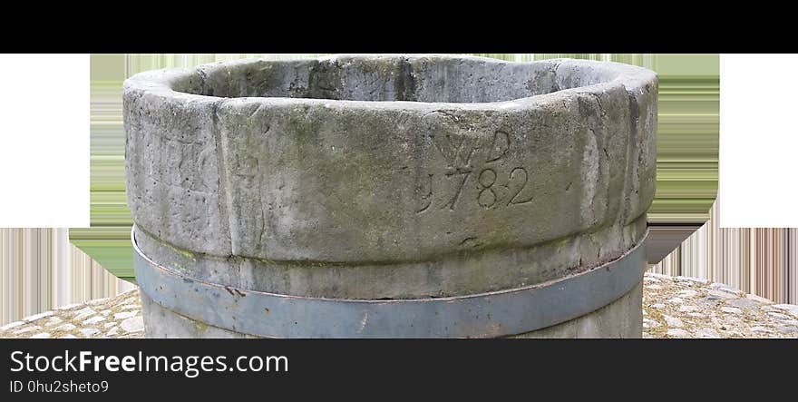 Flowerpot, Stone Carving, Artifact