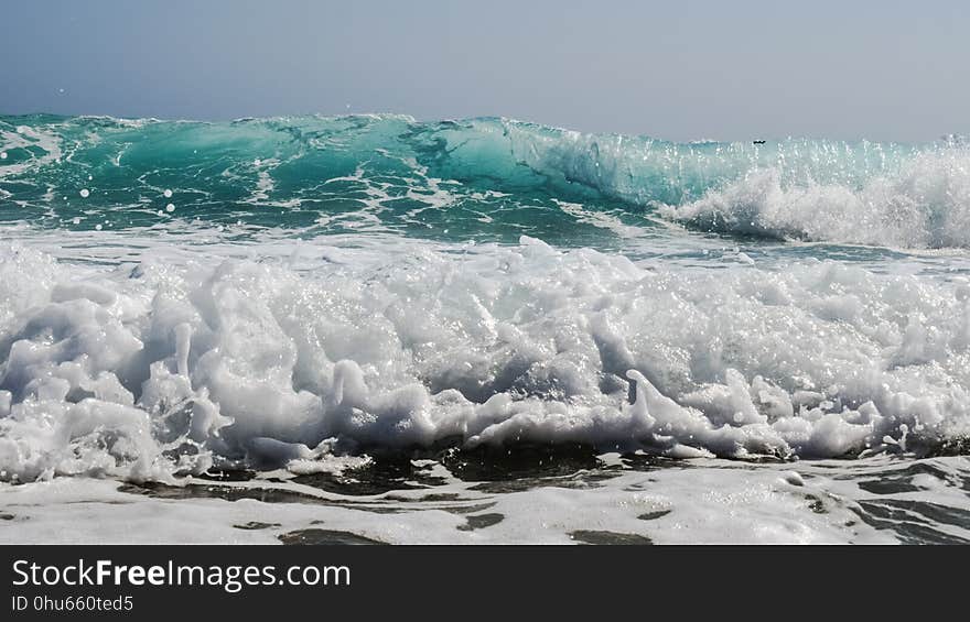 Wave, Sea, Ocean, Wind Wave