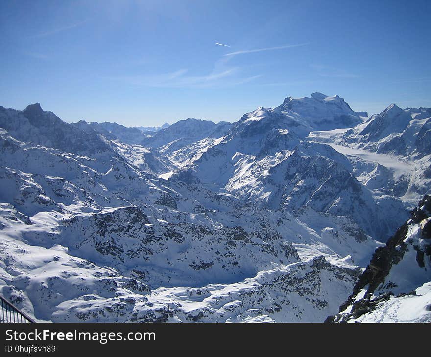 Mountain Range, Mountainous Landforms, Mountain, Massif