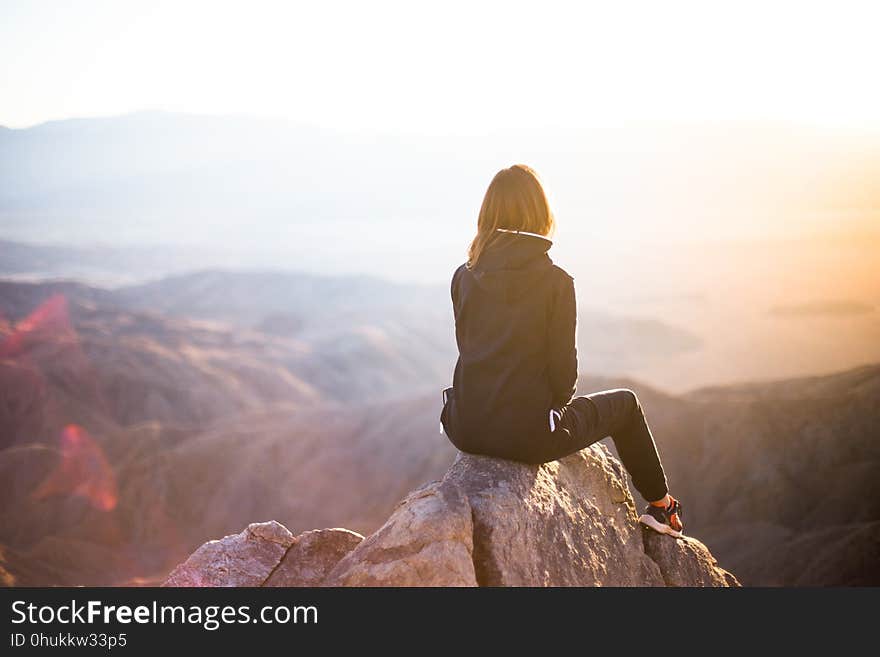 Mountainous Landforms, Sky, Rock, Mountain