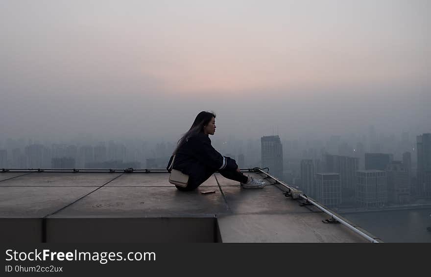 Sky, Fog, Morning, Haze