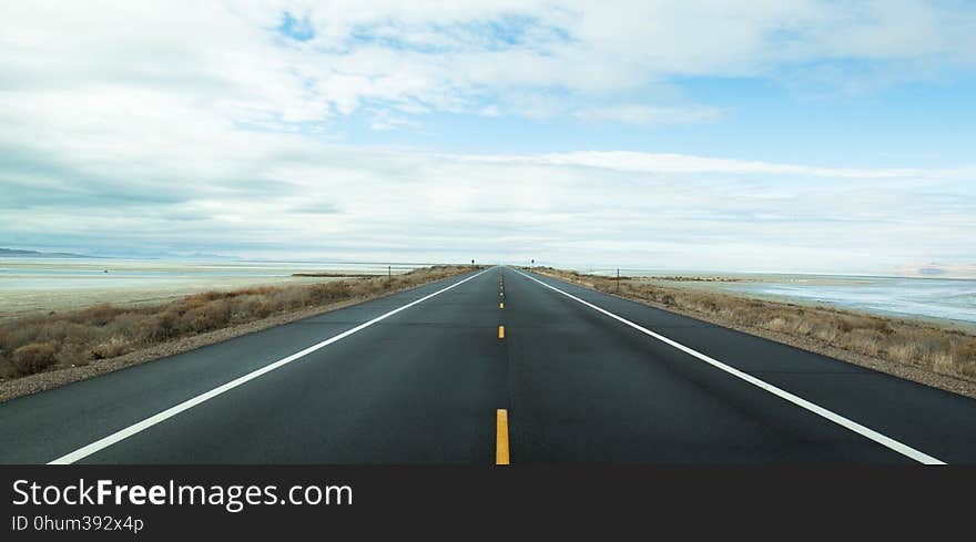 Road, Horizon, Infrastructure, Sky