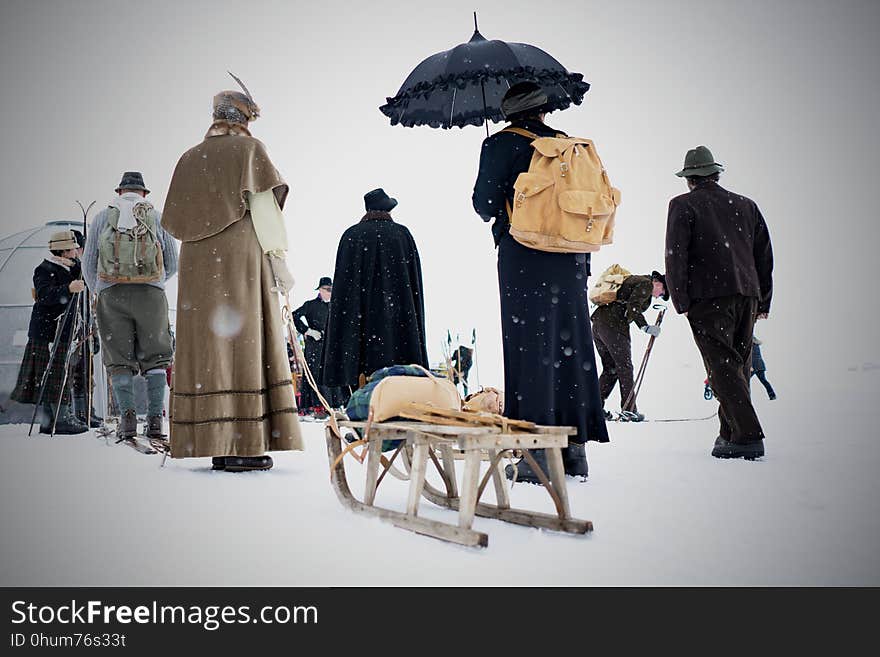 Winter, Tourist Attraction, Sculpture, Snow