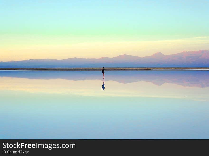 Horizon, Sky, Water, Calm