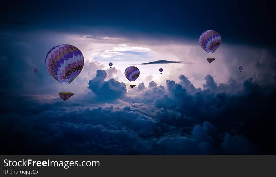 Hot Air Ballooning, Sky, Hot Air Balloon, Atmosphere