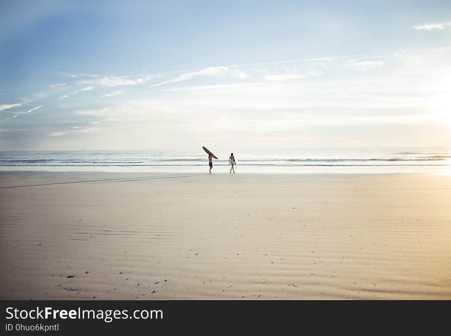 Sea, Horizon, Sky, Body Of Water