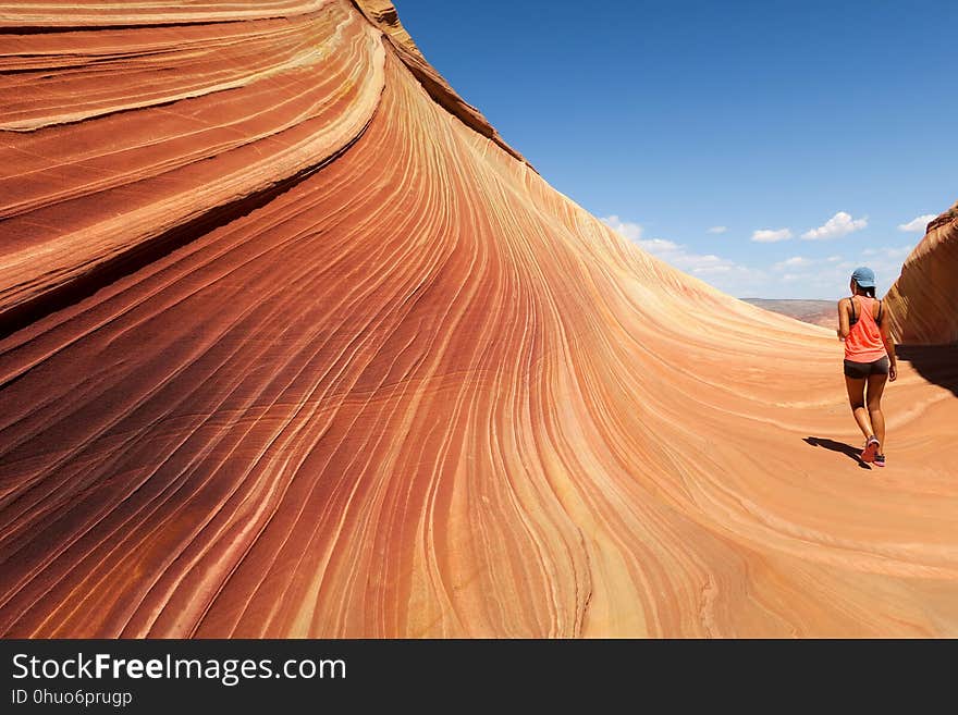 Sky, Canyon, Desert, Sand