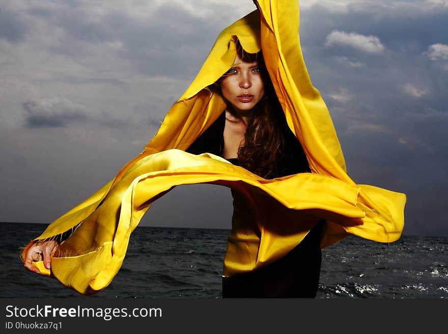 Yellow, Outerwear, Fun, Sky