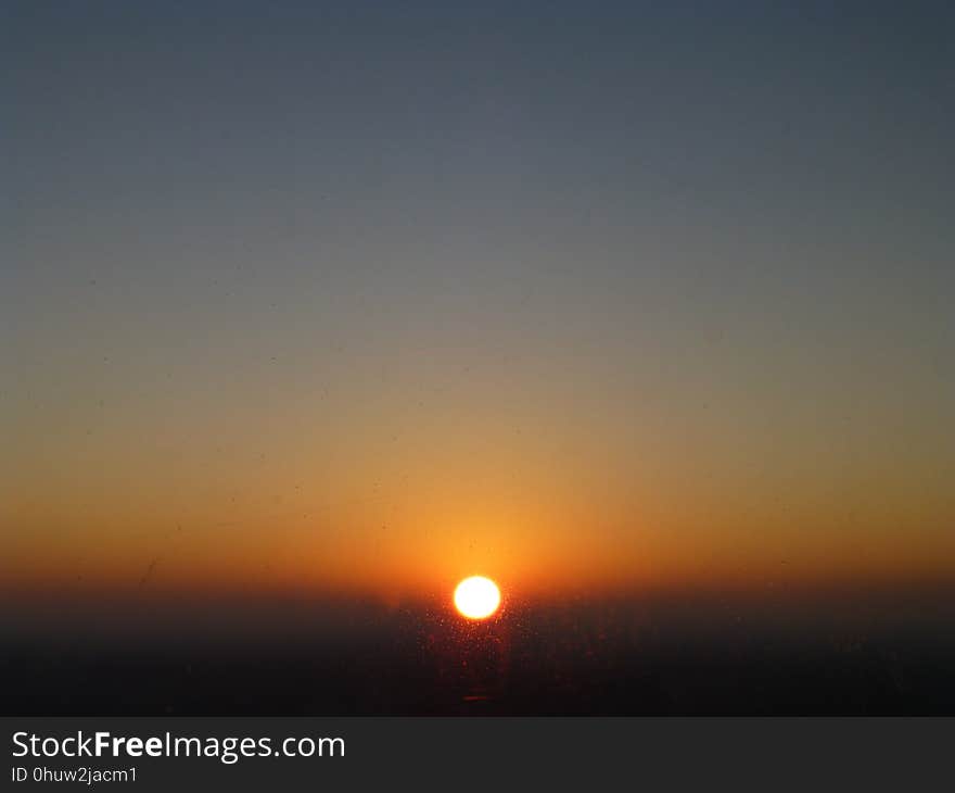 Sky, Afterglow, Cloud, Orange, Amber, Natural landscape