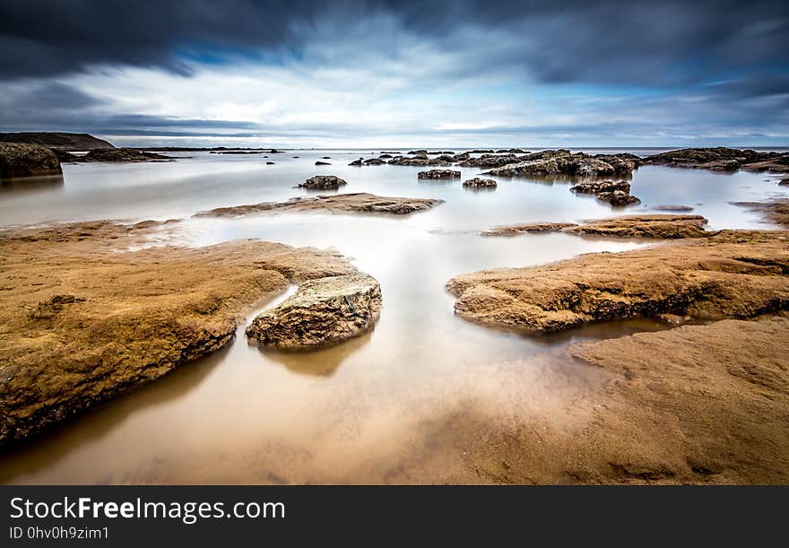 Water, Shore, Sky, Sea