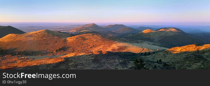 Mountain, Ridge, Mountainous Landforms, Sky