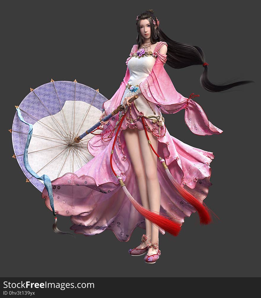 Costume, Costume Design, Dancer, Cg Artwork