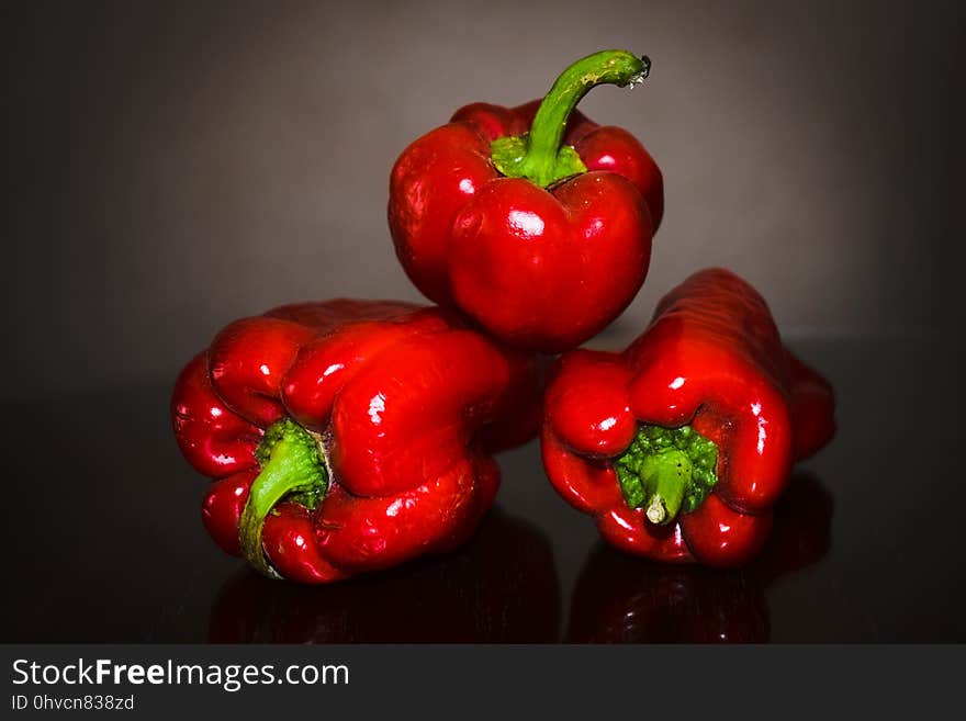 Natural Foods, Vegetable, Chili Pepper, Bell Peppers And Chili Peppers