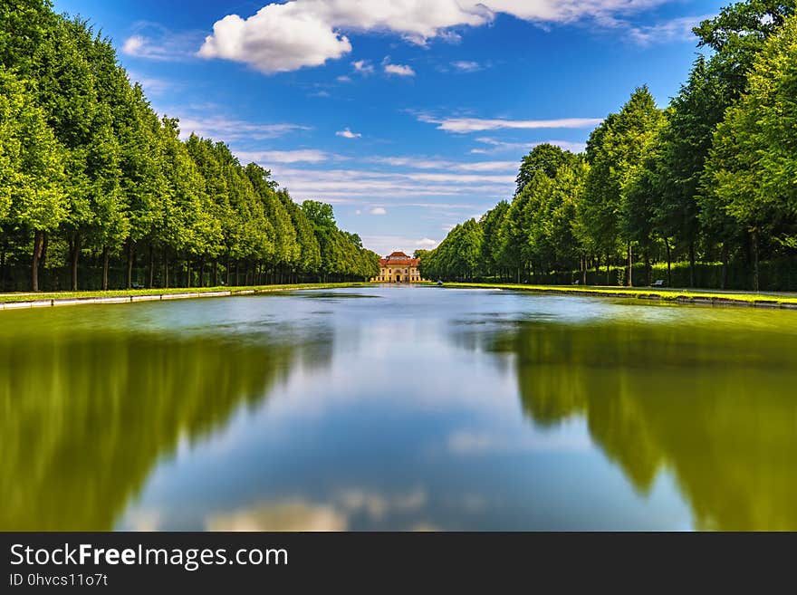 Reflection, Water, Sky, Nature