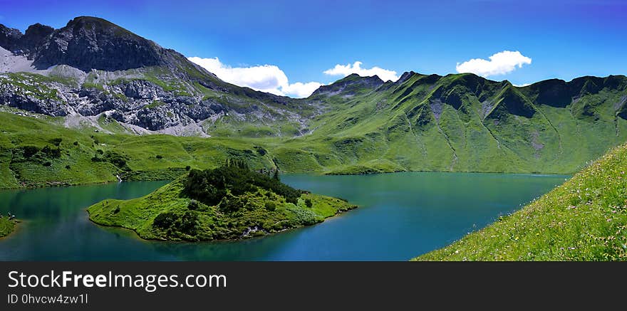 Nature, Mountain, Highland, Mountainous Landforms