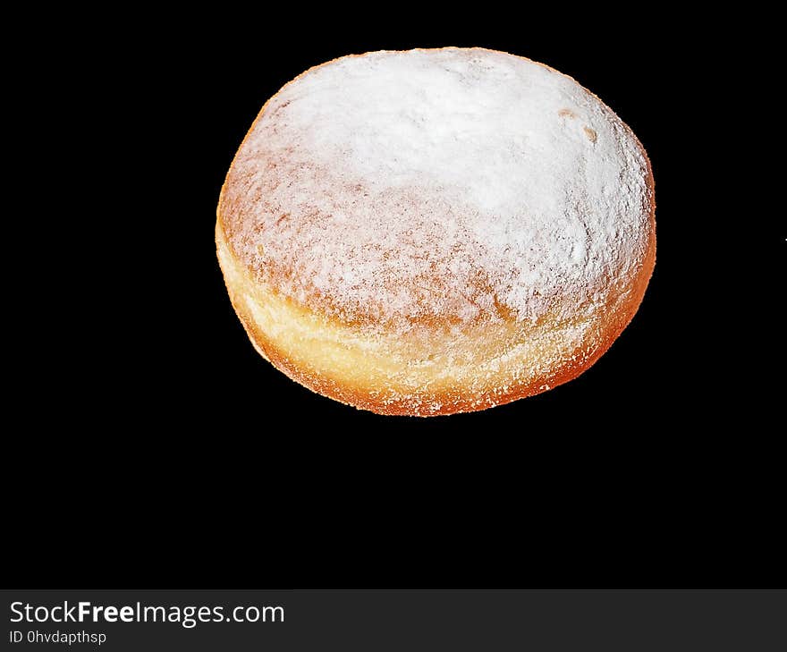 Powdered Sugar, Baked Goods, Pączki, Doughnut