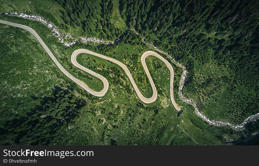 Aerial Photography, Grass, Bird's Eye View, Landscape