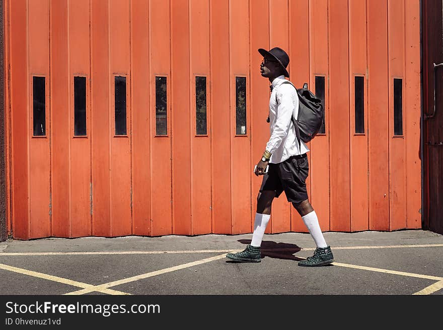 Standing, Wall, Recreation, Shoe