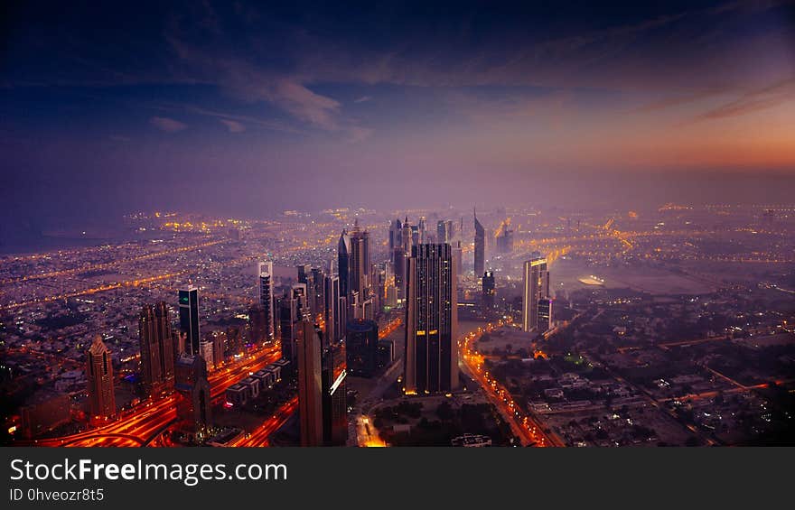 Metropolitan Area, Cityscape, City, Skyline