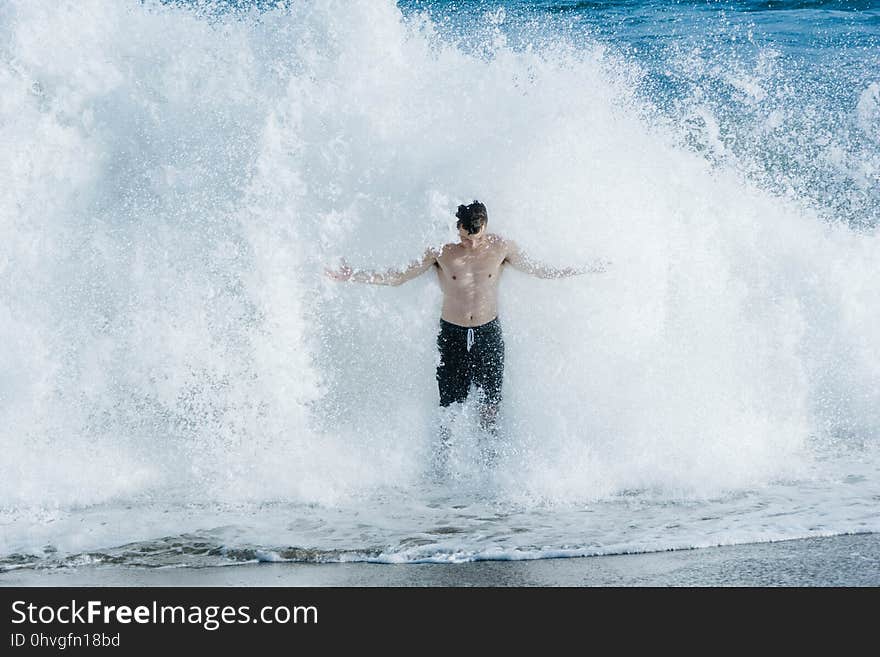 Wave, Water, Wind Wave, Surfing