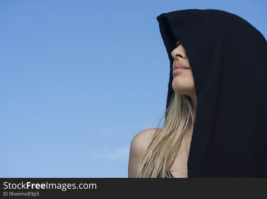 Beauty, Shoulder, Long Hair, Neck