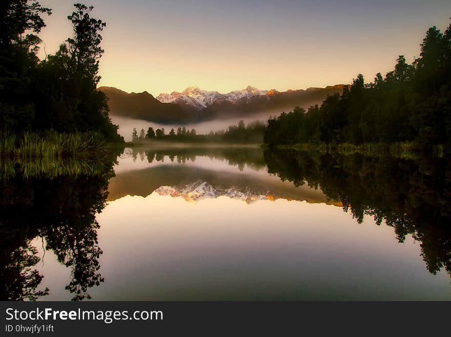 Reflection, Nature, Water, Wilderness