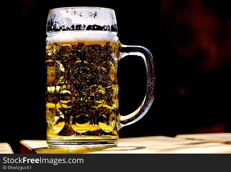 Beer Glass, Drink, Beer, Alcoholic Beverage