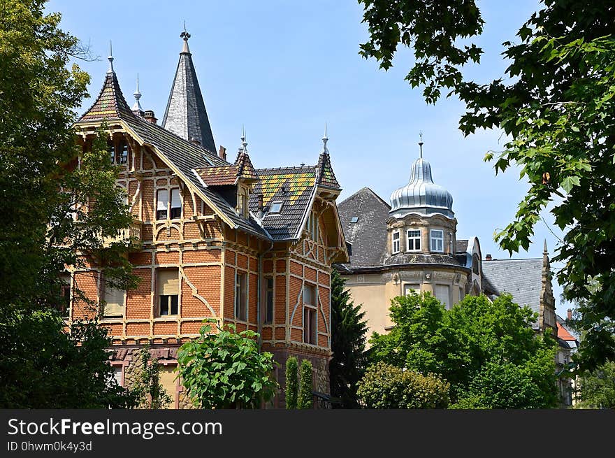 Landmark, Château, Mansion, Estate