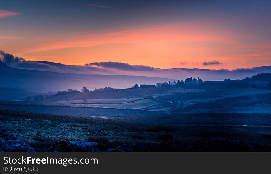 Sky, Dawn, Atmosphere, Horizon