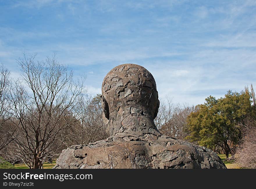 Rock, Sky, Monument, National Park